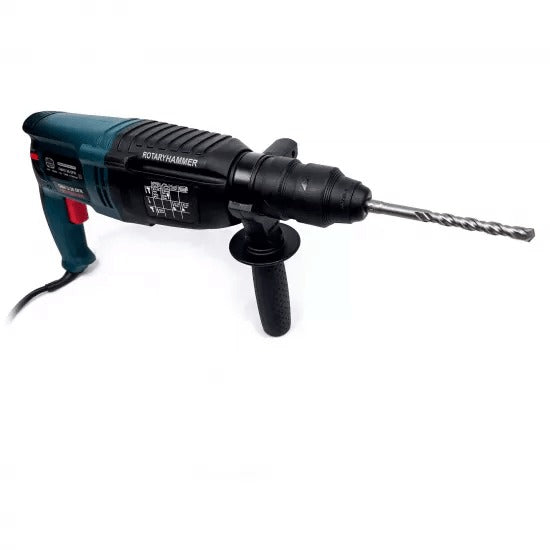 Ciocan Rotopercutor Electric DEMAHO 1100W cu Mandrină Intercambiabilă și Valiză de Transport