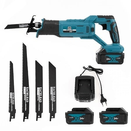 Fierăstrău Electric DEMAHO cu Acumulatori Li-Ion 88V, 120W, 3000 RPM, Valiză de Transport