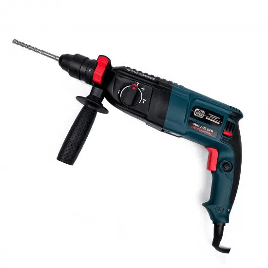 Ciocan Rotopercutor Electric DEMAHO 1100W cu Mandrină Intercambiabilă și Valiză de Transport
