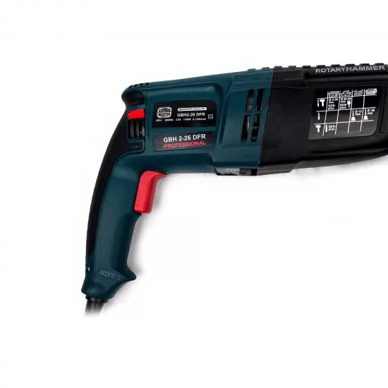 Ciocan Rotopercutor Electric DEMAHO 1100W cu Mandrină Intercambiabilă și Valiză de Transport