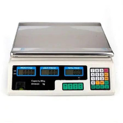 Cantar Electronic 40 kg, acumulator inclus, incarcare rapida, digital, functii multiple, afisaj dublu, autonomie mare eseller.ro
