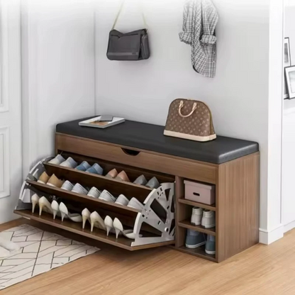 Dulap pentru pantofi tip bancheta Maro, 80 x 30 x 51 cm