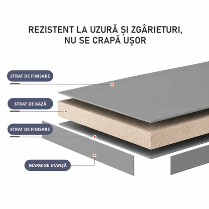 Dulap pentru pantofi tip bancheta Gri, 6 rafturi, 100x34x50 cm