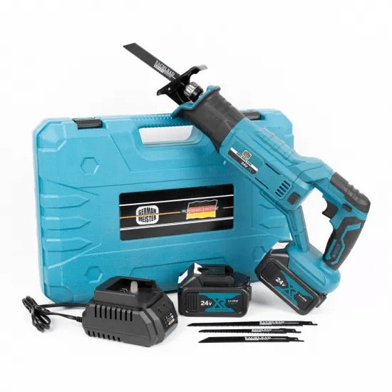 Fierăstrău Electric DEMAHO cu Acumulatori Li-Ion 88V, 120W, 3000 RPM, Valiză de Transport